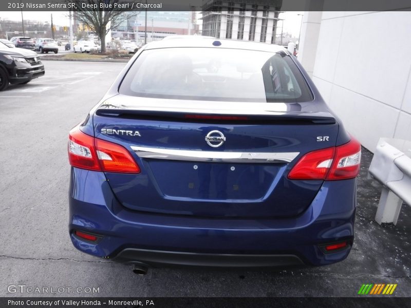 Deep Blue Pearl / Charcoal 2019 Nissan Sentra SR