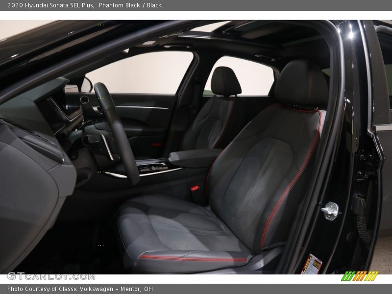 Phantom Black / Black 2020 Hyundai Sonata SEL Plus