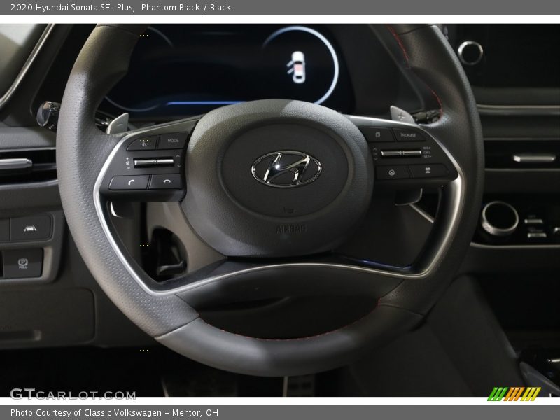Phantom Black / Black 2020 Hyundai Sonata SEL Plus
