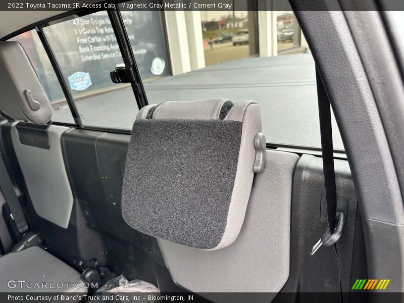 Rear Seat of 2022 Tacoma SR Access Cab
