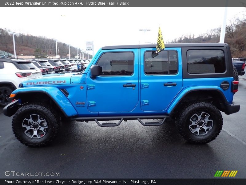 2022 Wrangler Unlimited Rubicon 4x4 Hydro Blue Pearl