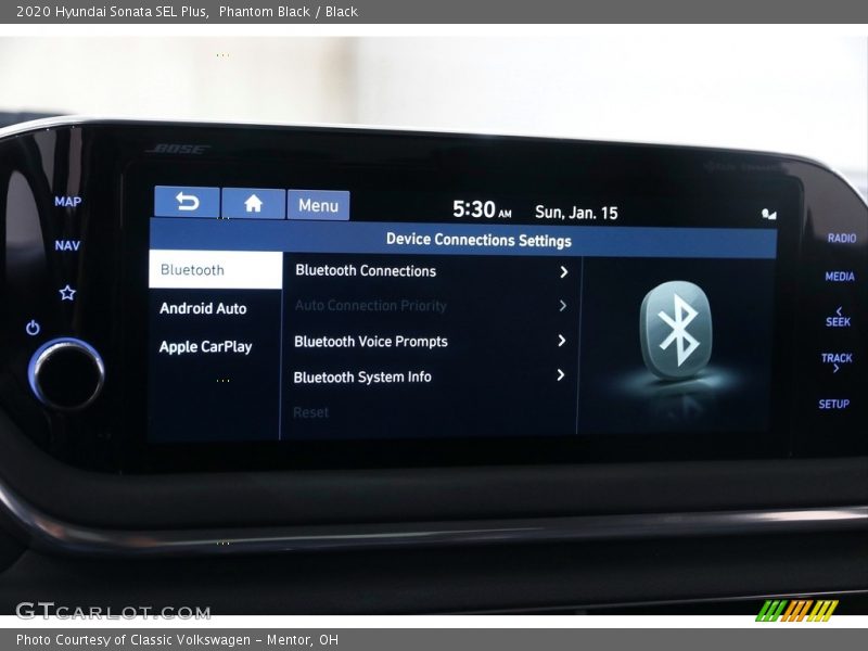 Phantom Black / Black 2020 Hyundai Sonata SEL Plus