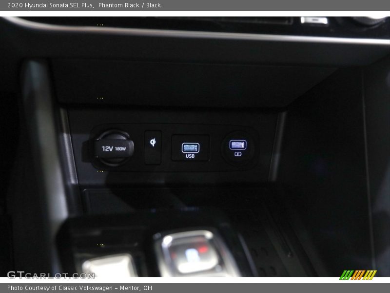 Phantom Black / Black 2020 Hyundai Sonata SEL Plus