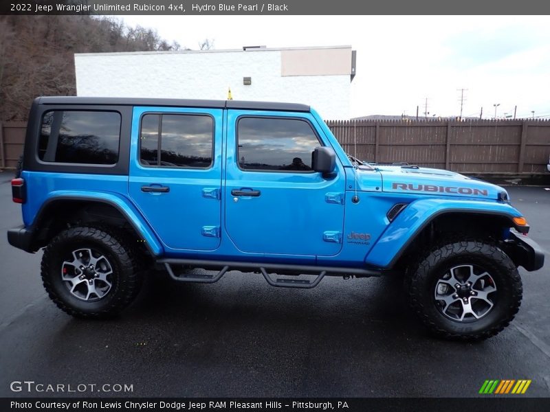  2022 Wrangler Unlimited Rubicon 4x4 Hydro Blue Pearl