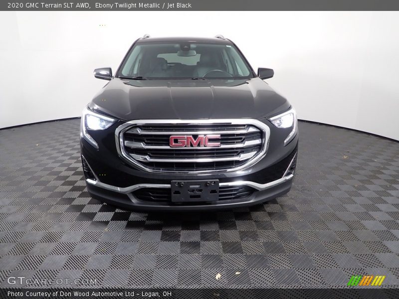 Ebony Twilight Metallic / Jet Black 2020 GMC Terrain SLT AWD