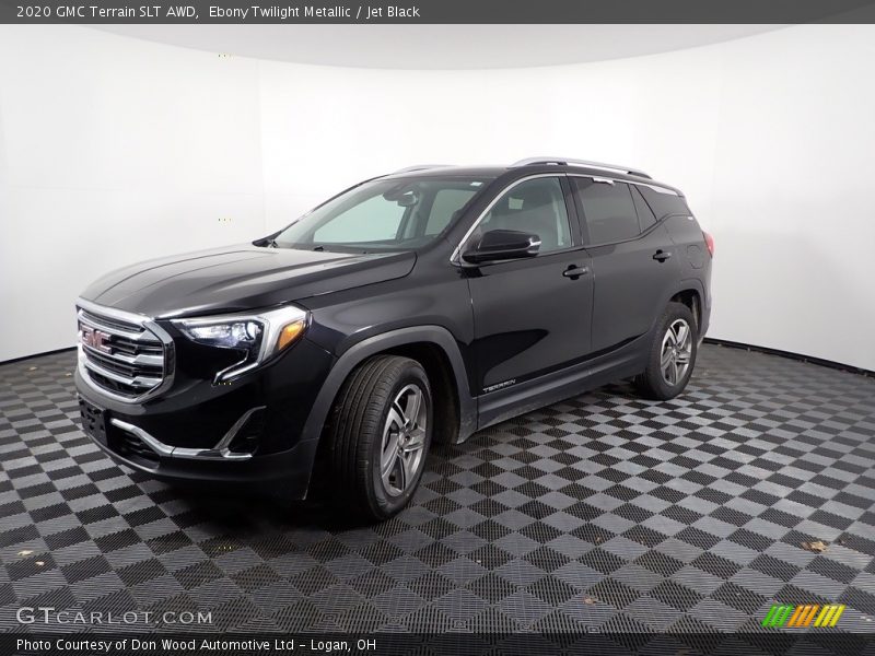 Ebony Twilight Metallic / Jet Black 2020 GMC Terrain SLT AWD