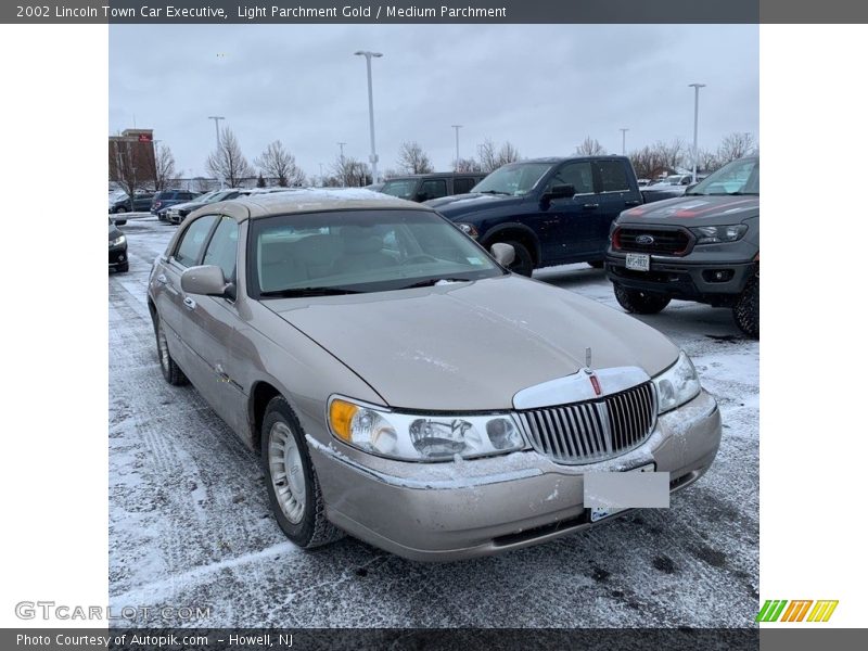 Light Parchment Gold / Medium Parchment 2002 Lincoln Town Car Executive