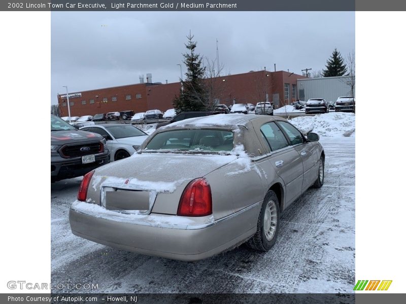 Light Parchment Gold / Medium Parchment 2002 Lincoln Town Car Executive