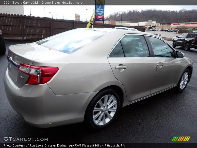 Creme Brulee Metallic / Ivory 2014 Toyota Camry XLE