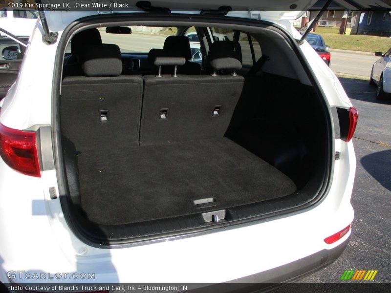 Clear White / Black 2019 Kia Sportage LX