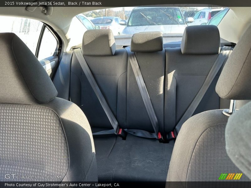 Black / Titan Black 2015 Volkswagen Jetta SE Sedan