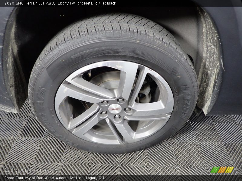 Ebony Twilight Metallic / Jet Black 2020 GMC Terrain SLT AWD
