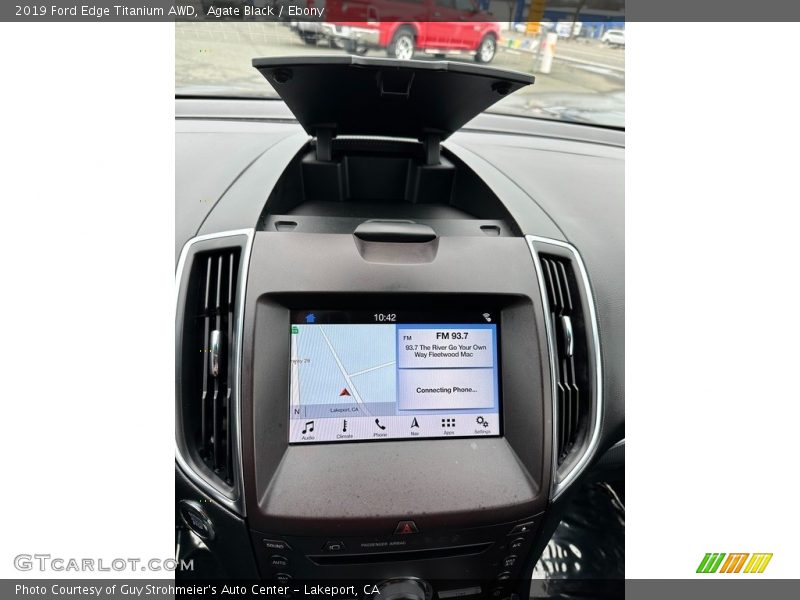 Agate Black / Ebony 2019 Ford Edge Titanium AWD