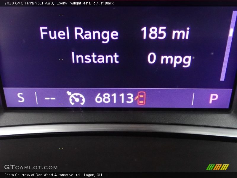 Ebony Twilight Metallic / Jet Black 2020 GMC Terrain SLT AWD