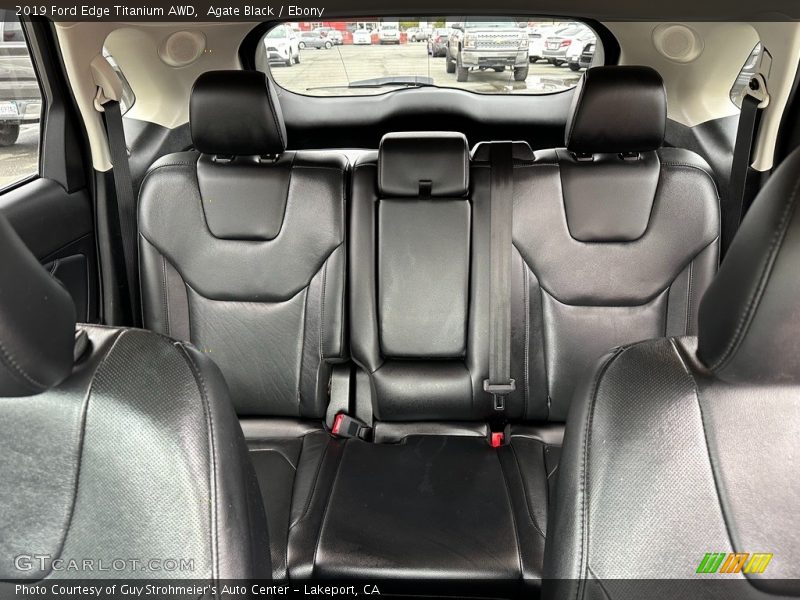 Agate Black / Ebony 2019 Ford Edge Titanium AWD