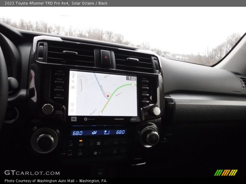 Navigation of 2023 4Runner TRD Pro 4x4