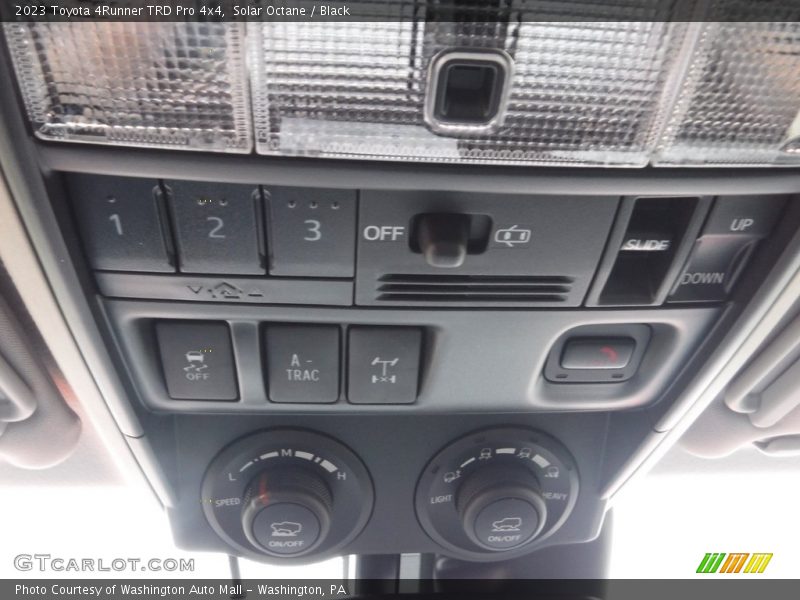 Controls of 2023 4Runner TRD Pro 4x4