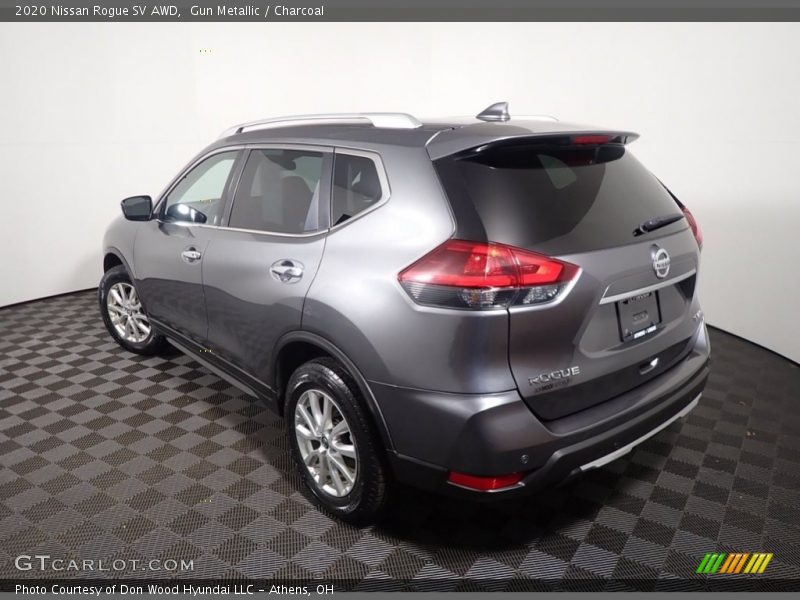Gun Metallic / Charcoal 2020 Nissan Rogue SV AWD