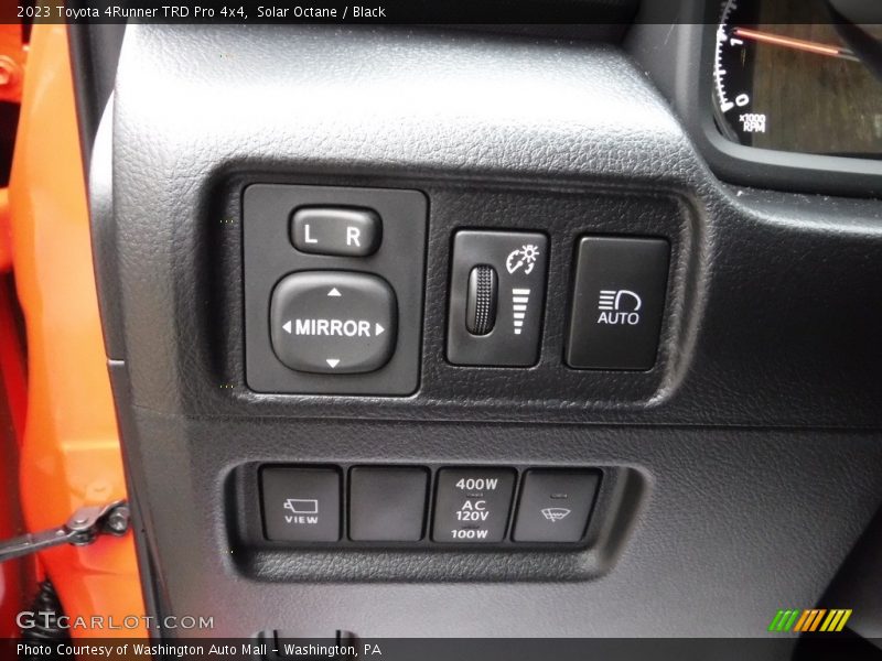 Controls of 2023 4Runner TRD Pro 4x4