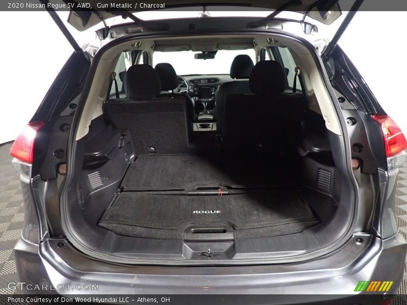 Gun Metallic / Charcoal 2020 Nissan Rogue SV AWD