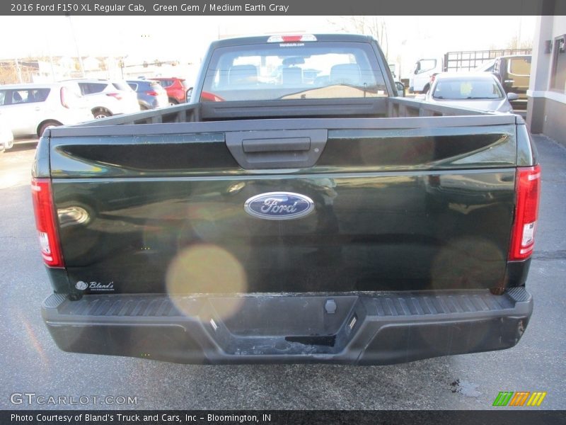 Green Gem / Medium Earth Gray 2016 Ford F150 XL Regular Cab
