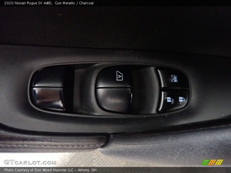 Gun Metallic / Charcoal 2020 Nissan Rogue SV AWD