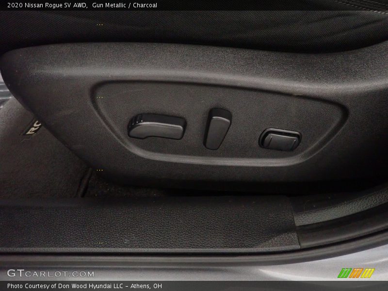 Gun Metallic / Charcoal 2020 Nissan Rogue SV AWD