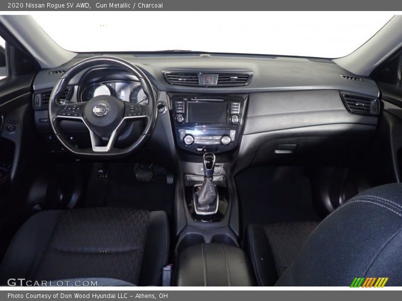 Gun Metallic / Charcoal 2020 Nissan Rogue SV AWD