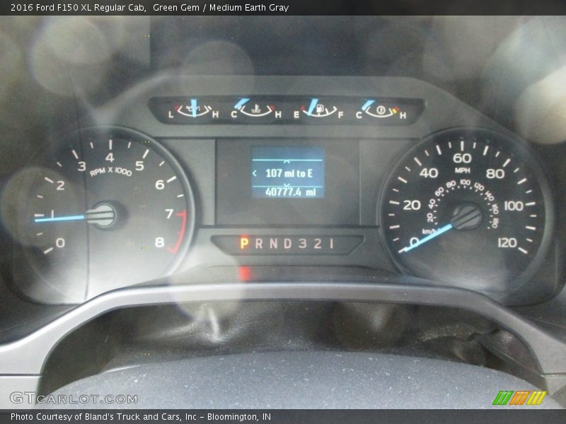 Green Gem / Medium Earth Gray 2016 Ford F150 XL Regular Cab