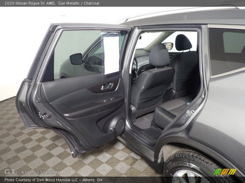 Gun Metallic / Charcoal 2020 Nissan Rogue SV AWD