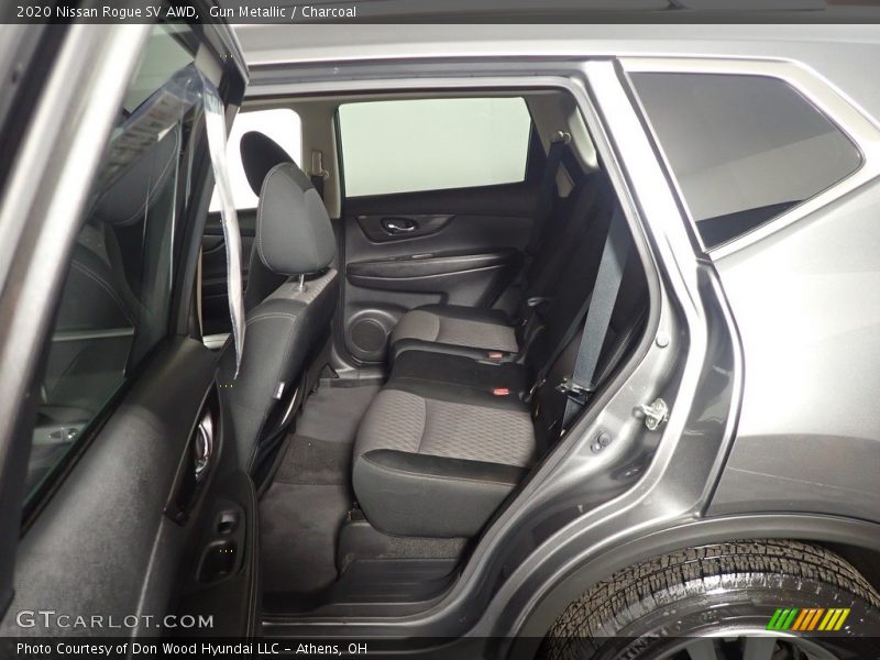 Gun Metallic / Charcoal 2020 Nissan Rogue SV AWD
