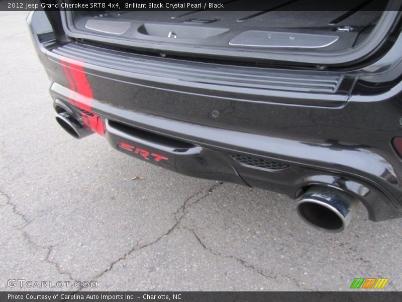 Exhaust of 2012 Grand Cherokee SRT8 4x4