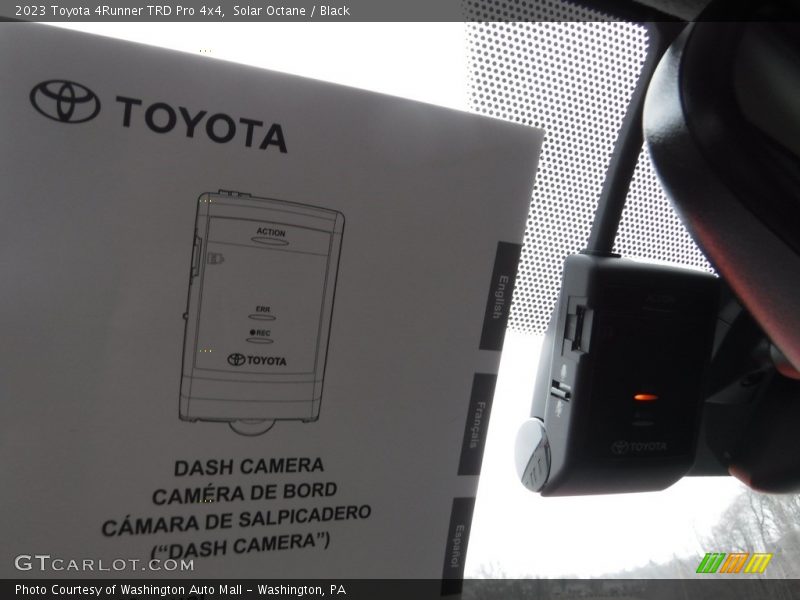 Solar Octane / Black 2023 Toyota 4Runner TRD Pro 4x4