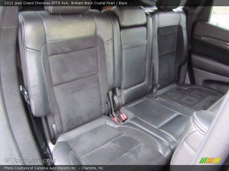 Rear Seat of 2012 Grand Cherokee SRT8 4x4