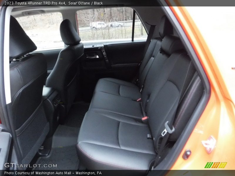 Rear Seat of 2023 4Runner TRD Pro 4x4