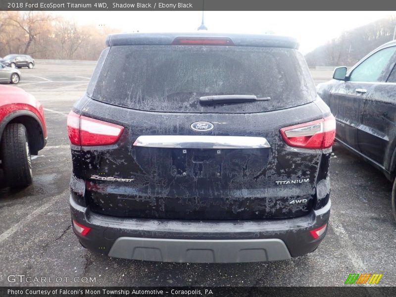 Shadow Black / Ebony Black 2018 Ford EcoSport Titanium 4WD