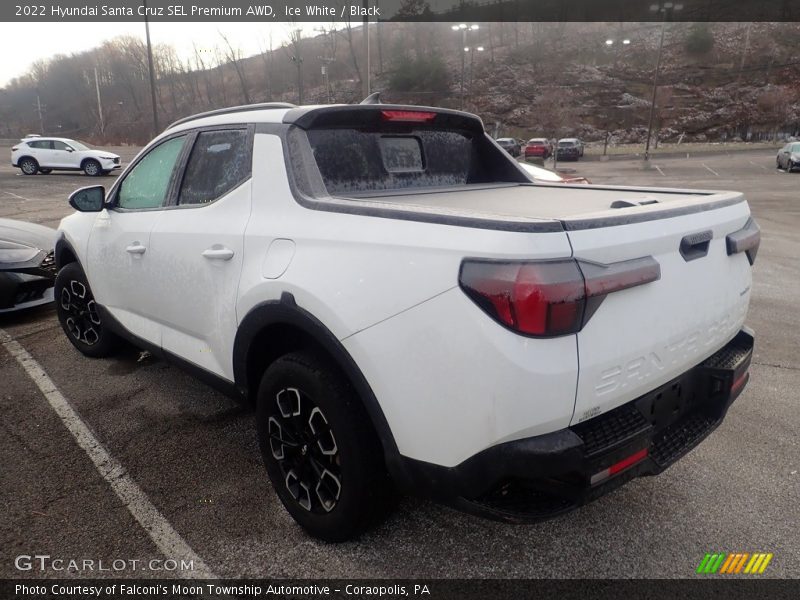 Ice White / Black 2022 Hyundai Santa Cruz SEL Premium AWD