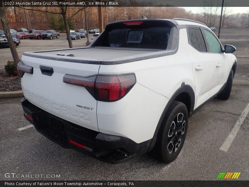 Ice White / Black 2022 Hyundai Santa Cruz SEL Premium AWD