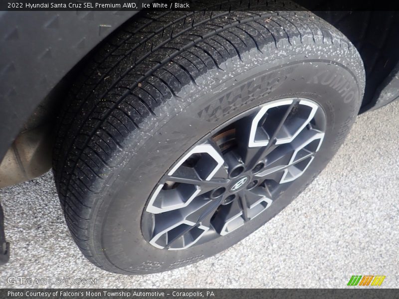 Ice White / Black 2022 Hyundai Santa Cruz SEL Premium AWD