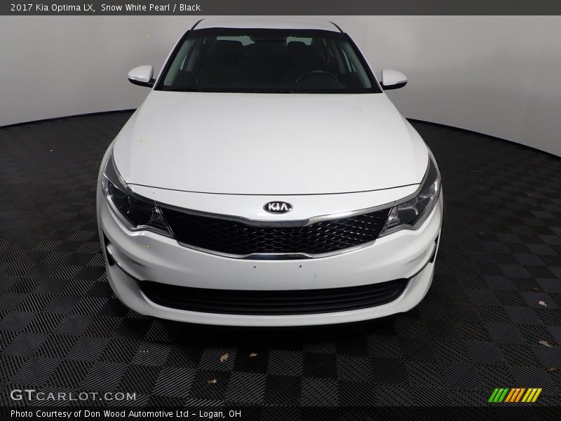 Snow White Pearl / Black 2017 Kia Optima LX