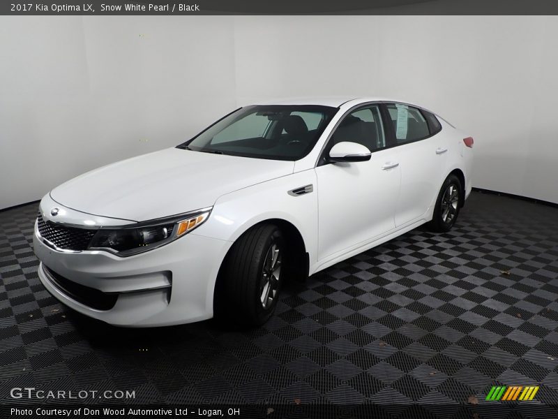 Snow White Pearl / Black 2017 Kia Optima LX