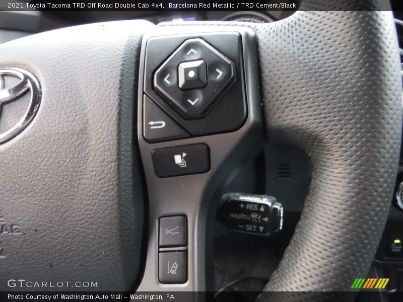 Barcelona Red Metallic / TRD Cement/Black 2021 Toyota Tacoma TRD Off Road Double Cab 4x4