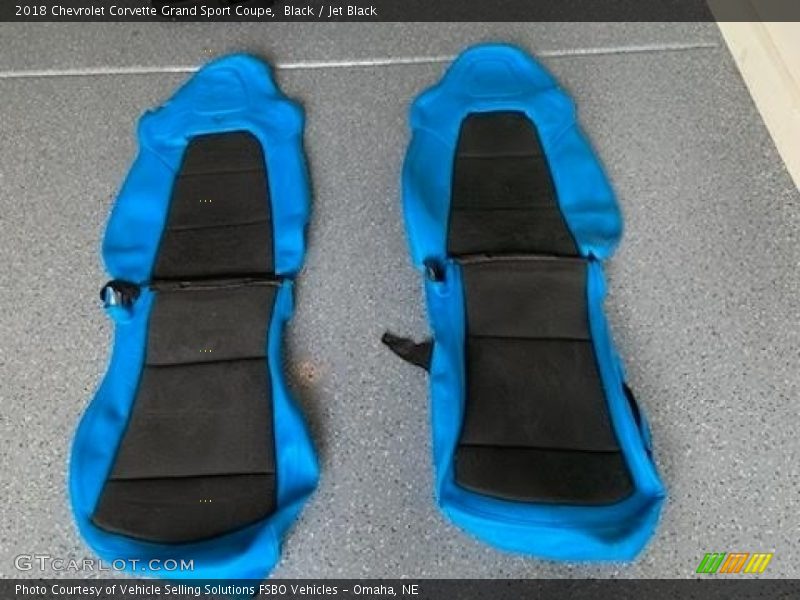Black / Jet Black 2018 Chevrolet Corvette Grand Sport Coupe
