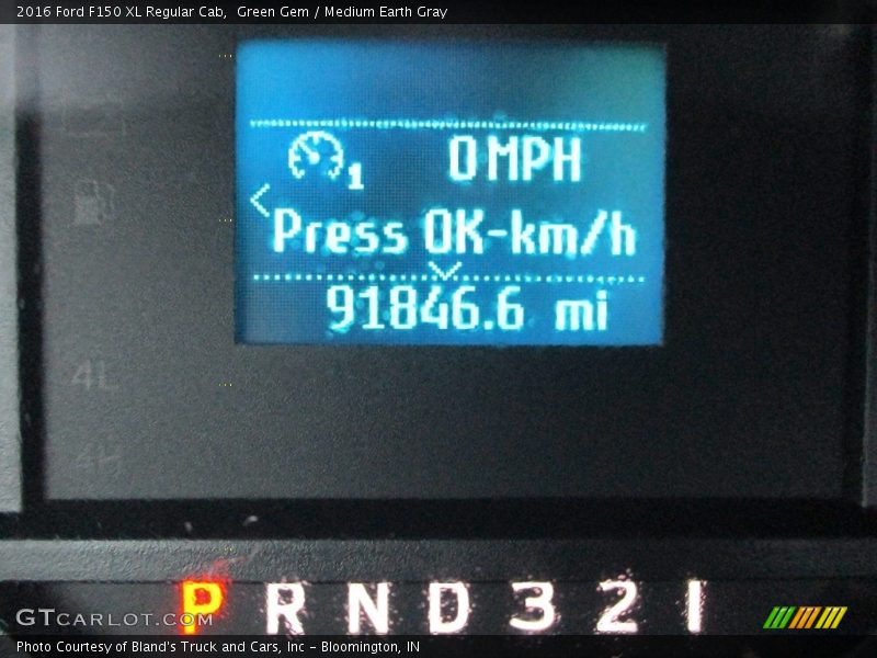 Green Gem / Medium Earth Gray 2016 Ford F150 XL Regular Cab