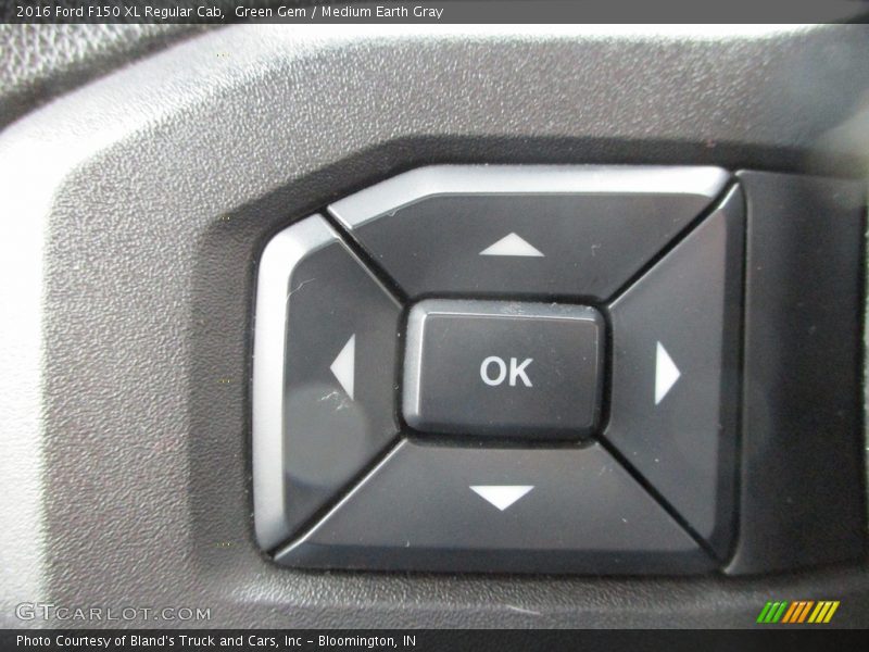 Green Gem / Medium Earth Gray 2016 Ford F150 XL Regular Cab