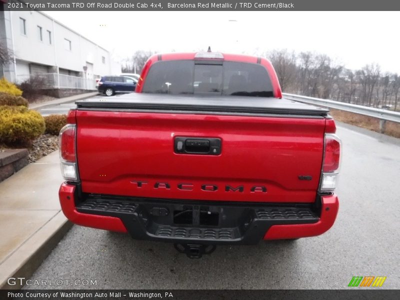 Barcelona Red Metallic / TRD Cement/Black 2021 Toyota Tacoma TRD Off Road Double Cab 4x4