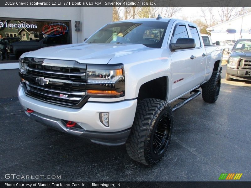Silver Ice Metallic / Jet Black 2019 Chevrolet Silverado LD LT Z71 Double Cab 4x4