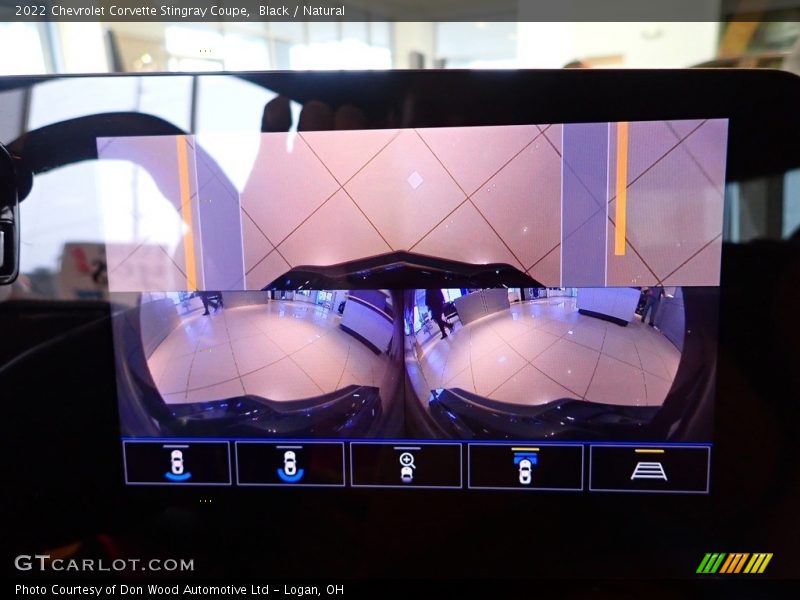 Controls of 2022 Corvette Stingray Coupe