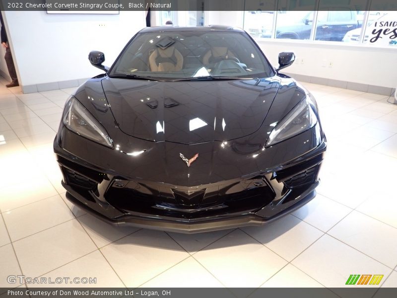 Black / Natural 2022 Chevrolet Corvette Stingray Coupe