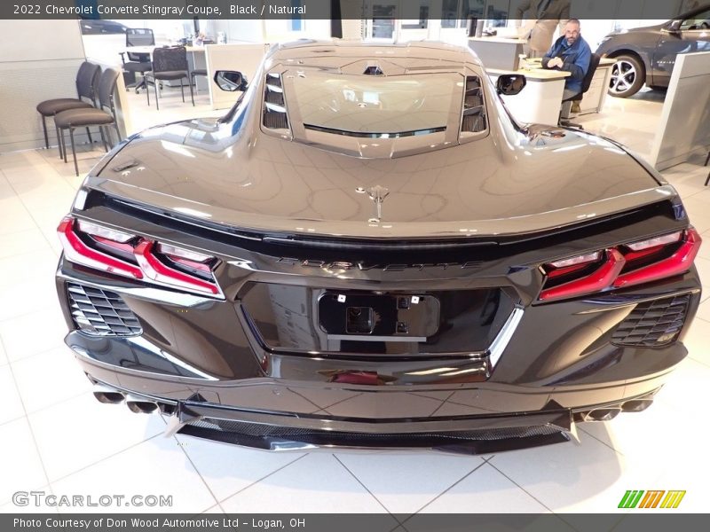Black / Natural 2022 Chevrolet Corvette Stingray Coupe